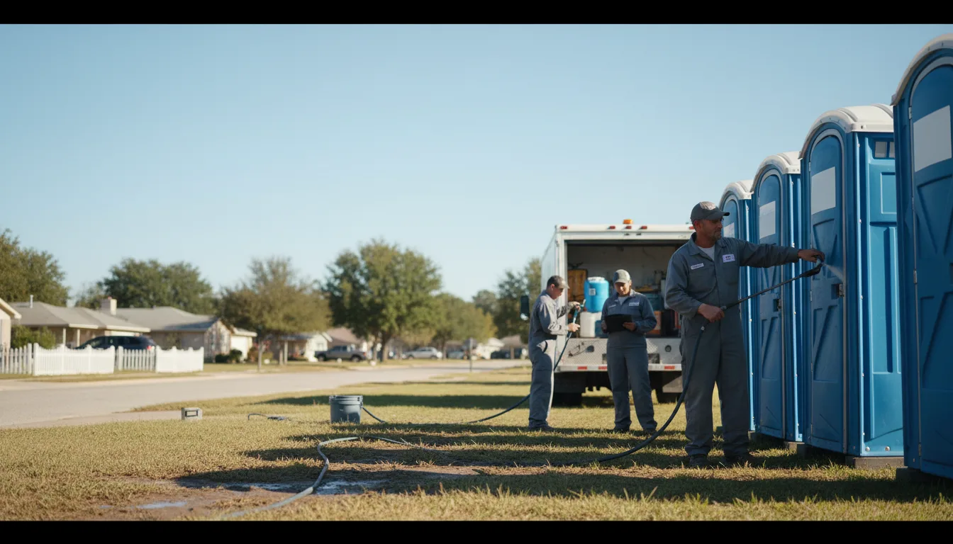 Long-Term Portable Toilet Rental in Floydada, TX near me